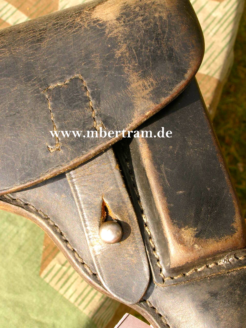 Waffen SS / Wehrmacht Pistolentasche 7,65mm Pistole 27 (t)