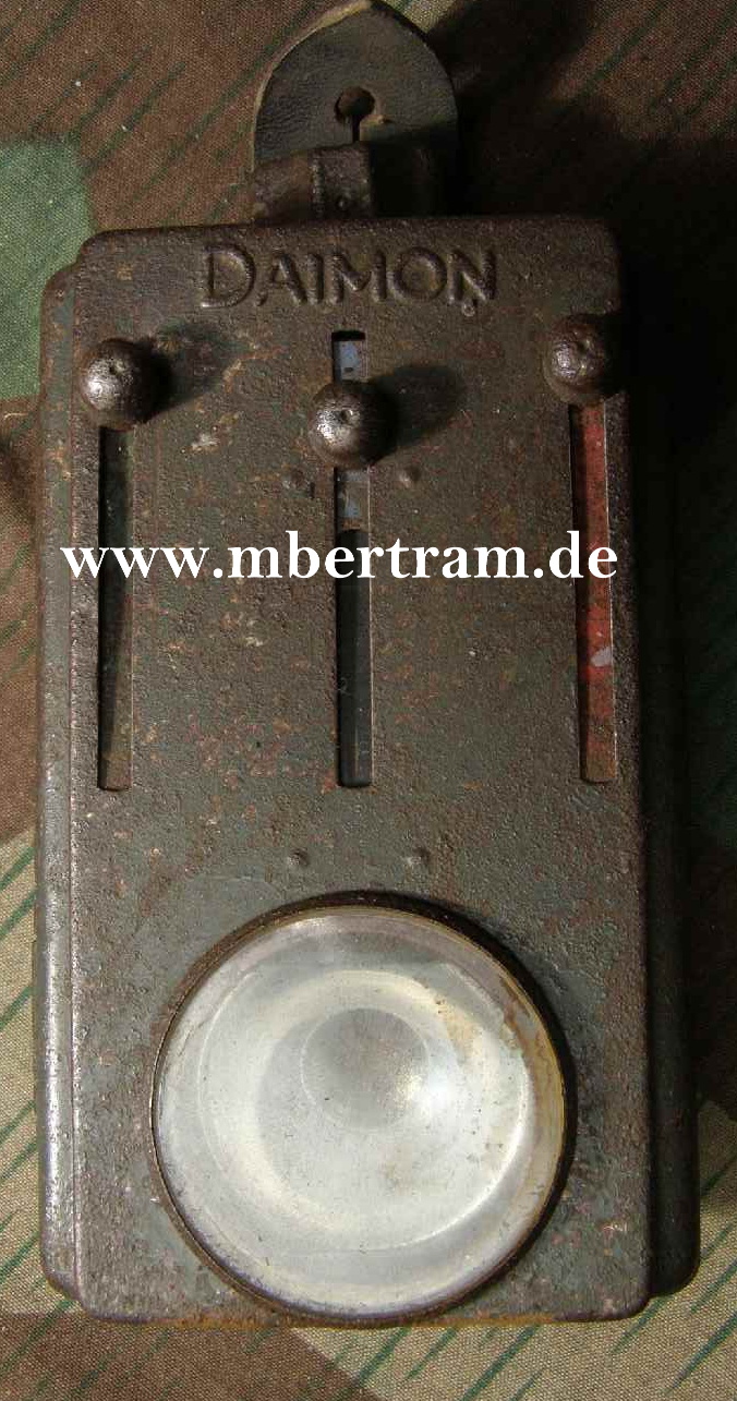 Signaltaschenlampe WH, 3 Signal Farbschieber, Daimon