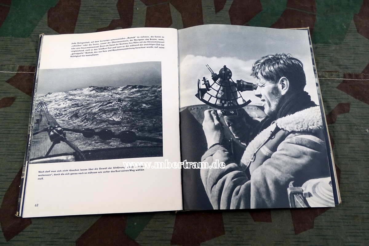 Busch, Harald: U-Boot auf Feindfahrt. Bildberichte. 1. Aufl. 1942