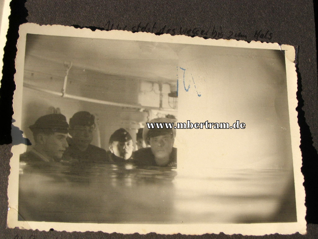 13620-21 Dienstzeit Fotoalbum U 552, Kommandant Erich Topp SELTEN !