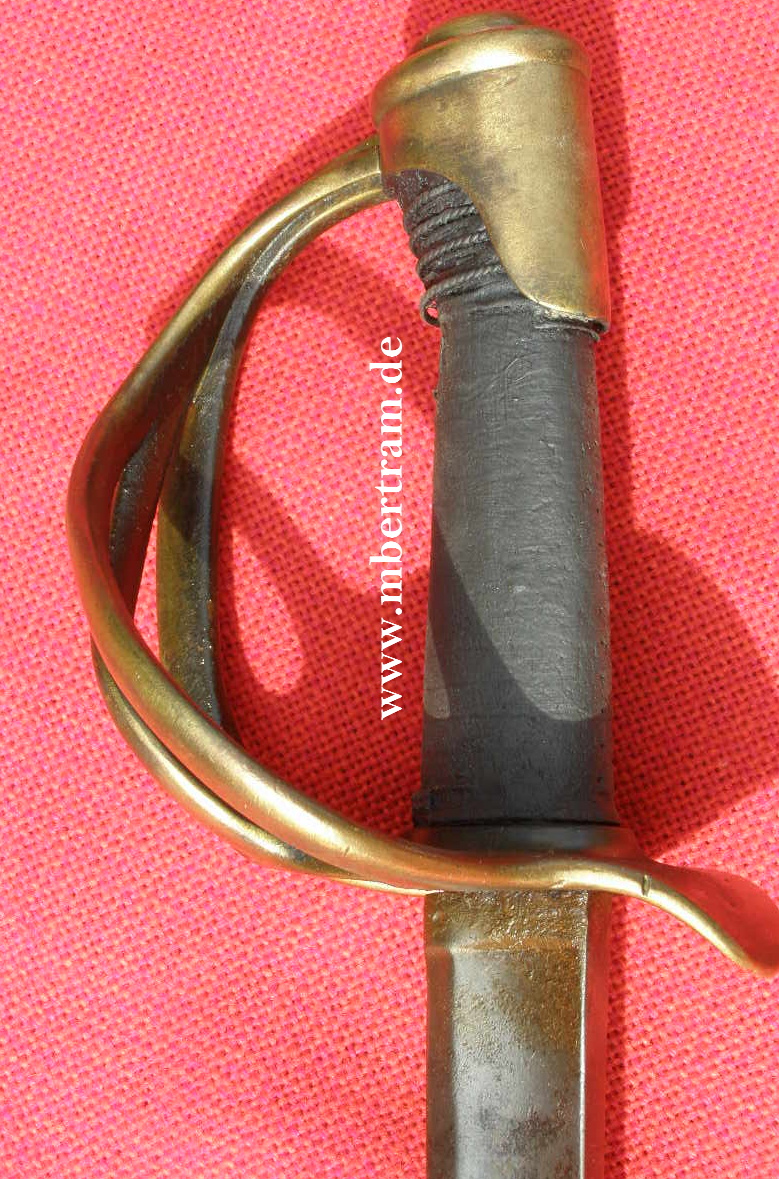 10285-1 Französischer Kavalleriesäbel M 1822, preuss. Beutewaffe