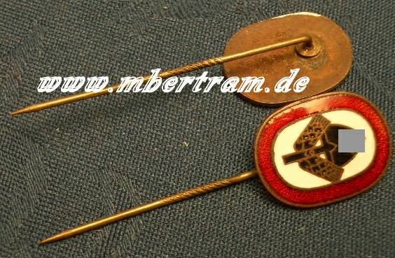 Reichsarbeitsdienst der Männer Erinnerungsnadel 1. Form