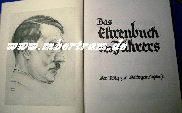 Haake, H. , Das Ehrenbuch des Führers 1933 , 341 S.