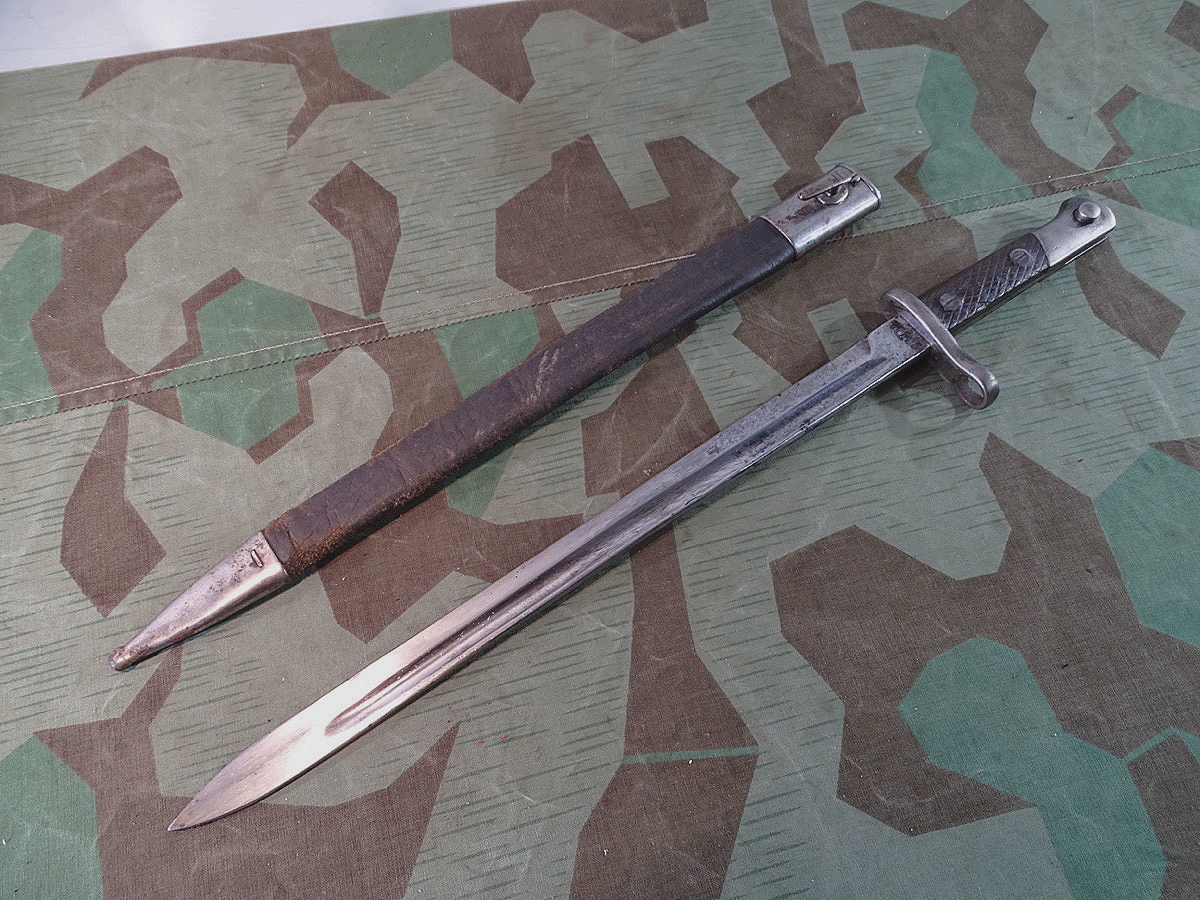 Seitengewehr Spanien Mauser M 1893 Artillerie   Seitengewehr Spanien Mauser M 1893 Artillerie