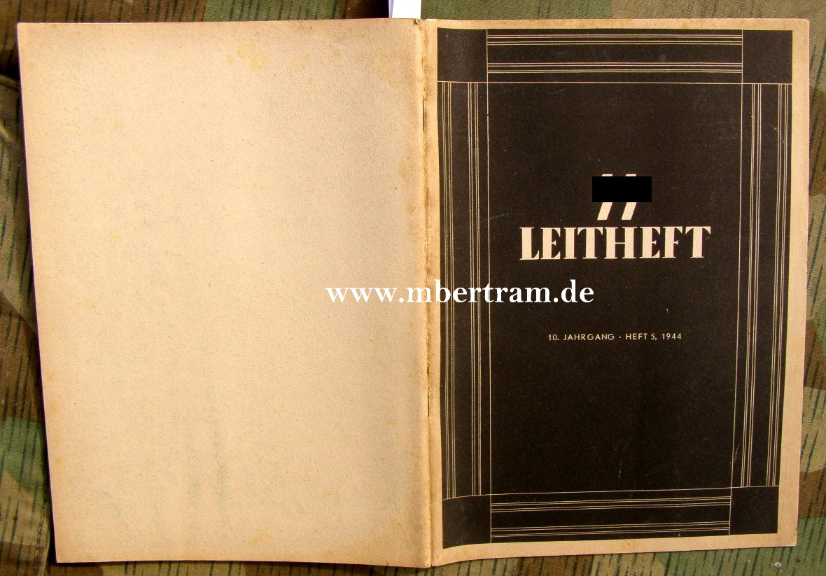 Reichsführer SS: SS Leitheft, 10 Jhg.1944, Heft 5, Wiking..