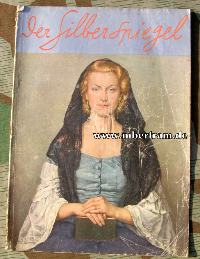 Der Silberspiegel, 10.09.1940. Frauenzeitschrift.