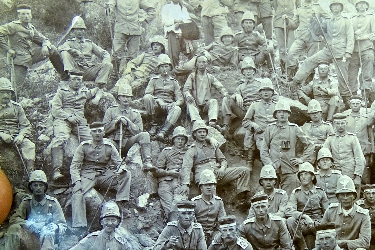 17797-42 Foto Nachlass eines ehem. Angehörigen der kaiserlichen Kolonialtruppe Tsingtau