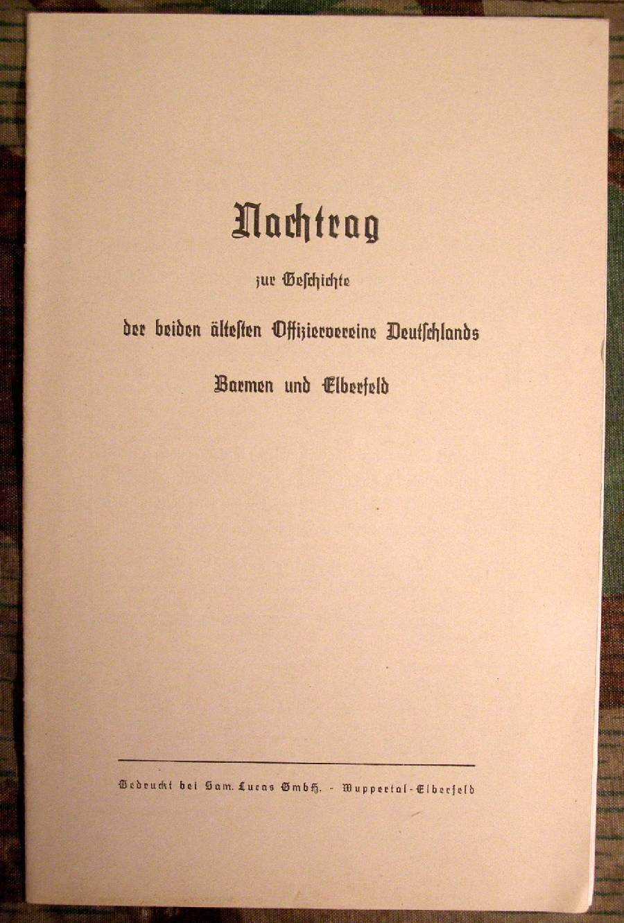 4574-19 Regimentsgeschichte: 1.Grossherz.Hess.F.Art.Rgt.25, 1935