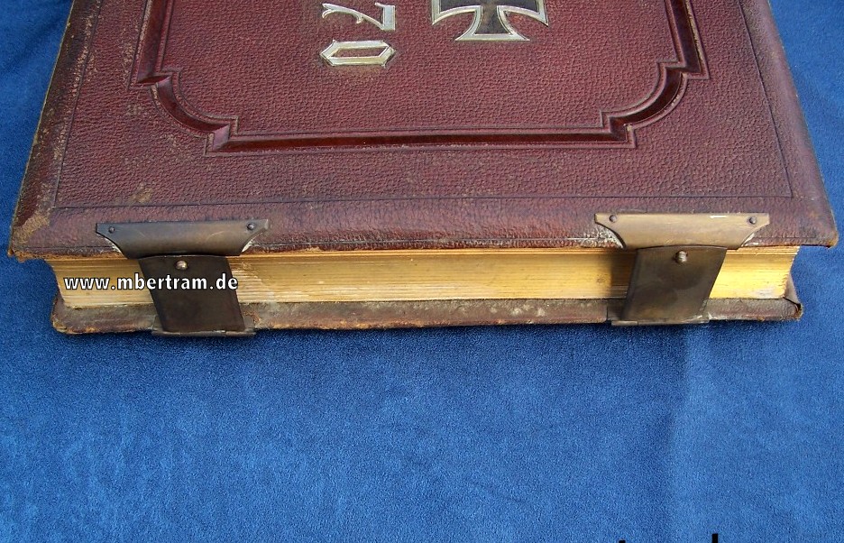 1870 Album für Kriegsdepeschen ! Rarität !