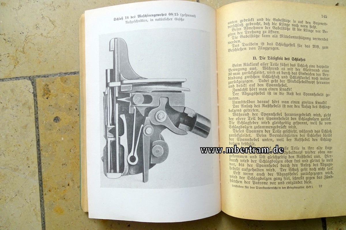 18937-8 Leitfaden für den Dienstunterricht in der Kriegsmarine, 1936, Heft 1