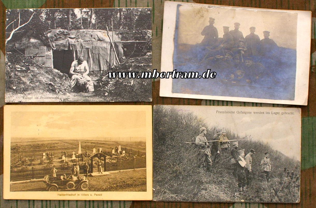 10740-8 35 Feldpostkarten 1. WK, Königl. Landwehr Inf. Rgt. No. 65
