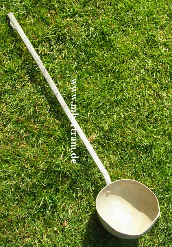 Luftwaffe grosse Suppen Schöpfkelle, LW Adler und 1941