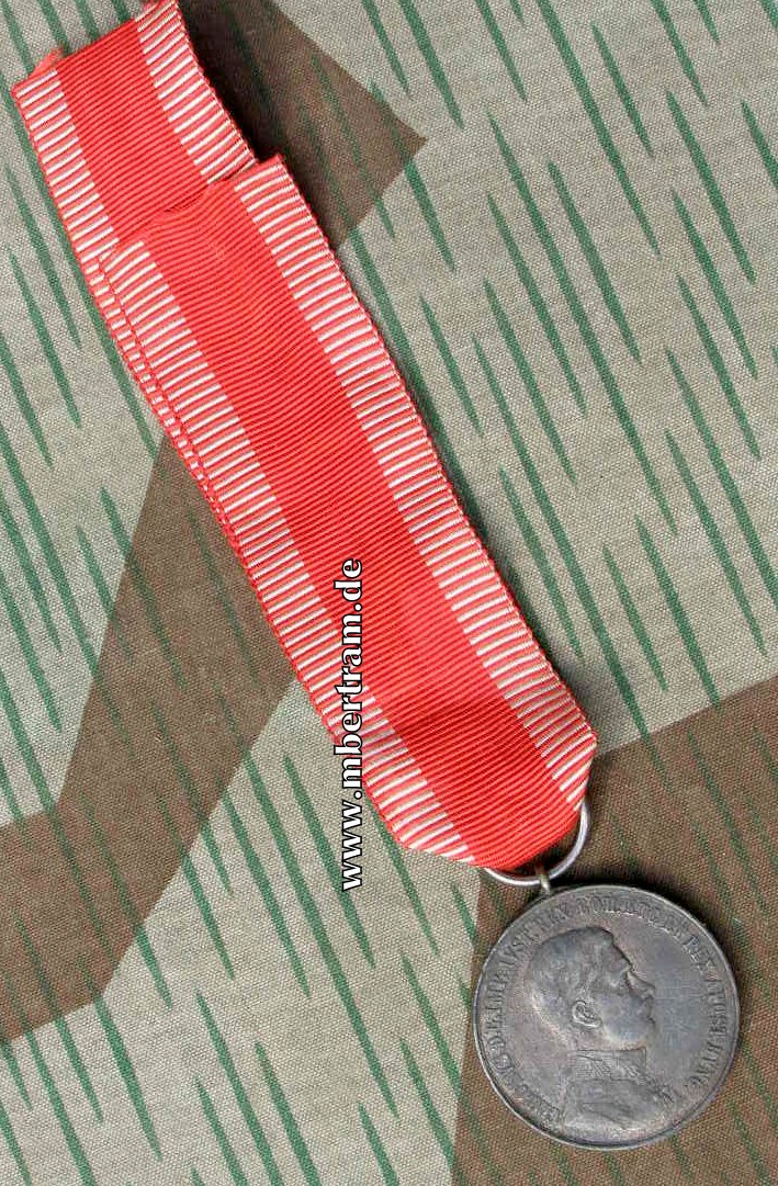 Silberne Militär Verdienst Medaille " FORTITVDINI"