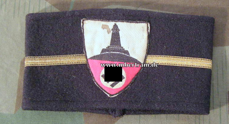 NS Kyffhäuserbund Armbinde für Führer, Bevo