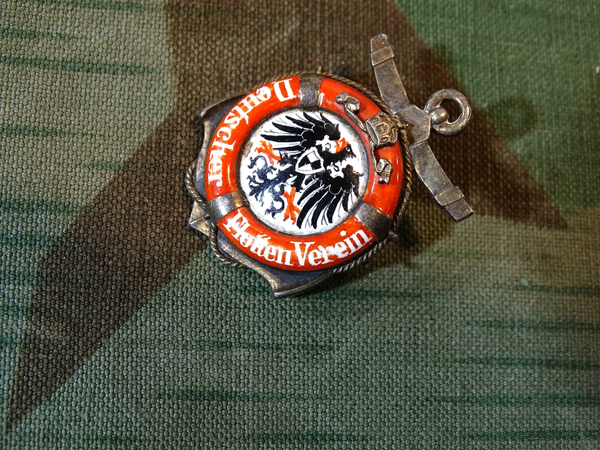 DEUTSCHER FLOTTENVEREIN. Abzeichen für Inhaber von Ehrendiplomen