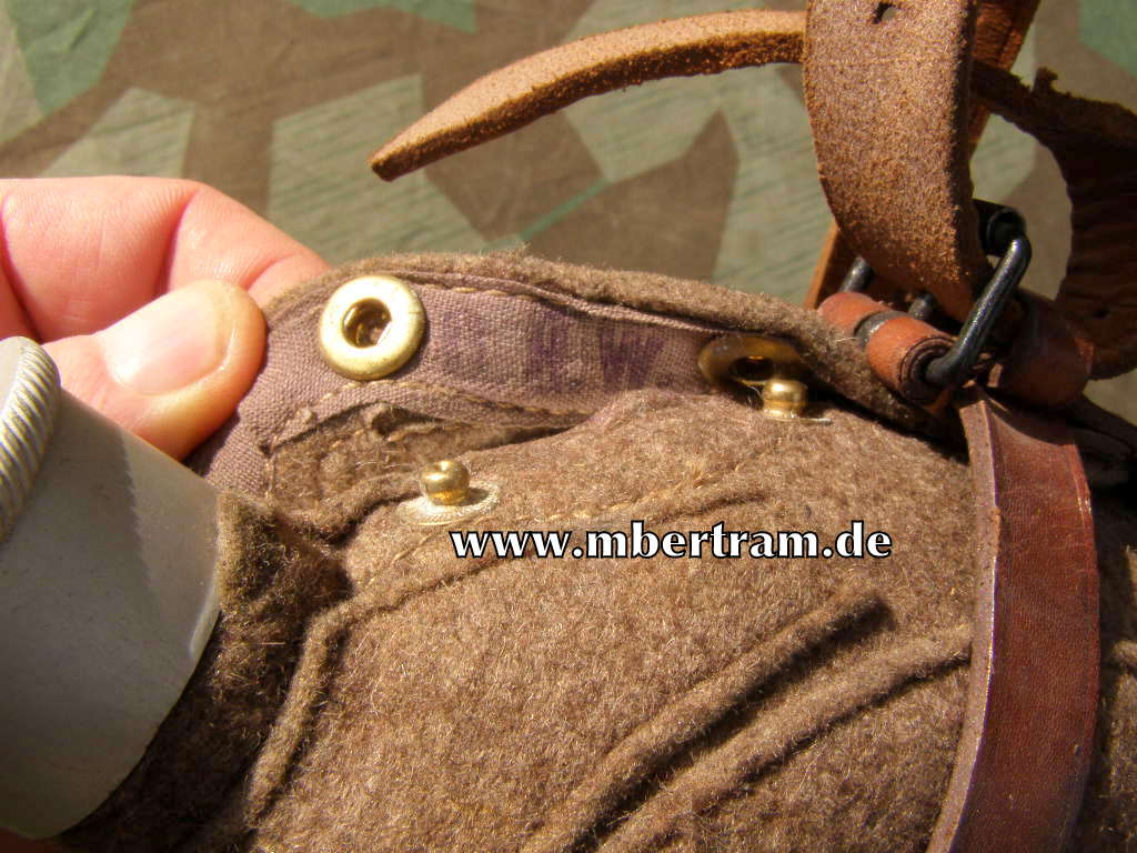Luftwaffe: 1l Labeflasche für Sanitäter "OHW 1938" nrgl.
