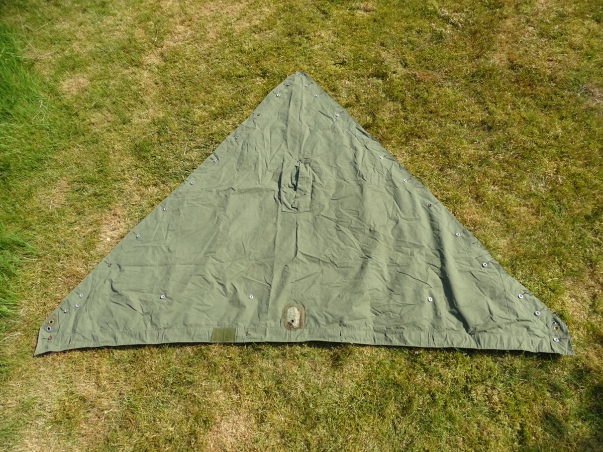 Feldgraue Zeltbahn 31 um 1935, der 90 SS Standarte Kärnten,  Aluknöpfe . Sehr Selten ! 