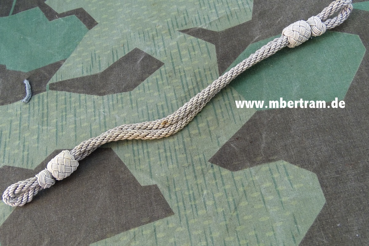 Kriegsmarine Cellon Mützenkordel Marine Artillerie und Marine Beamter. 30,5cm