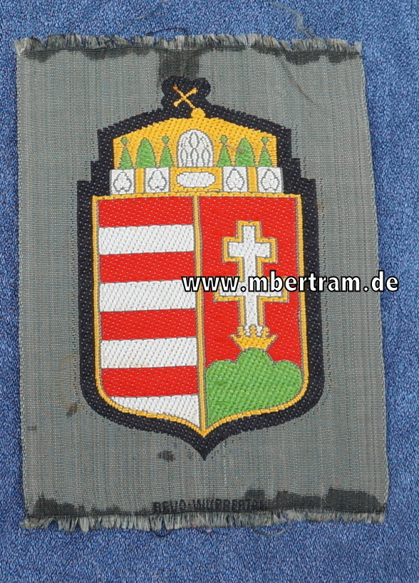 Ärmelabzeichen Wehrmacht Heer für ungarische Freiwillige