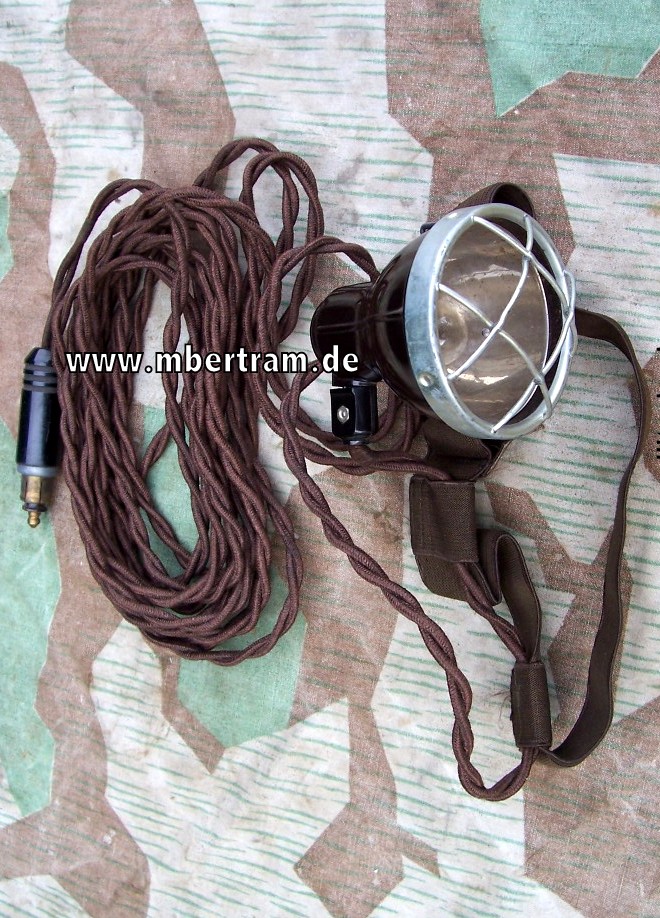 Luftwaffe Kopflampe für Mechaniker"DRGM"
