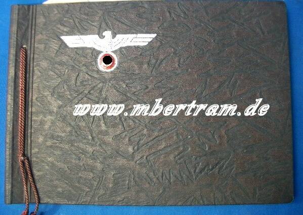1705-14 RAD/ Reichsarbeitsdienst Dienstzeitalbum. RAD Abt. 5/86,Wehrmachts Dienstzeitalbum