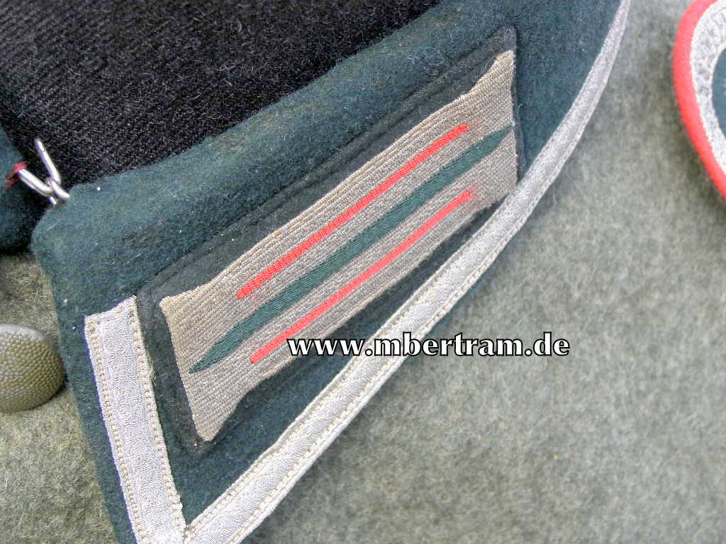 13461-5 WH Feldbluse M36, 1941, Kammerstück, Oberfeldwebel Artillerie Schirrmeister, Traumzustand