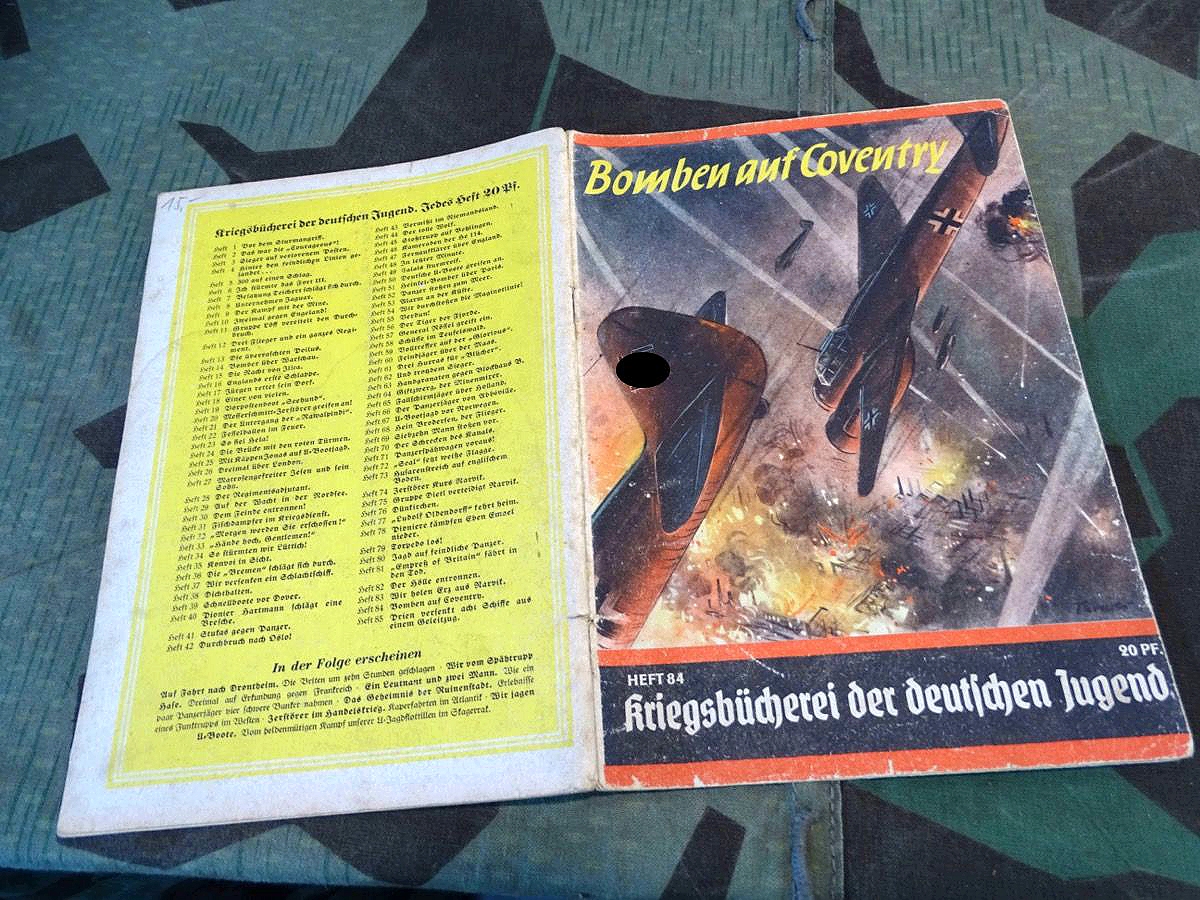 Kriegsbücherei der deutschen Jugend, Heft  84, Bomben auf Coventry