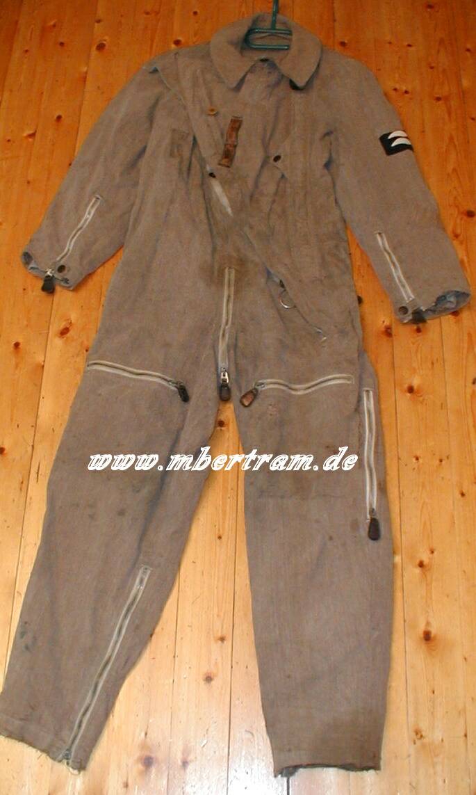 Luftwaffe, Flieger Overall. Beige. Fliegersonderbekleidung.