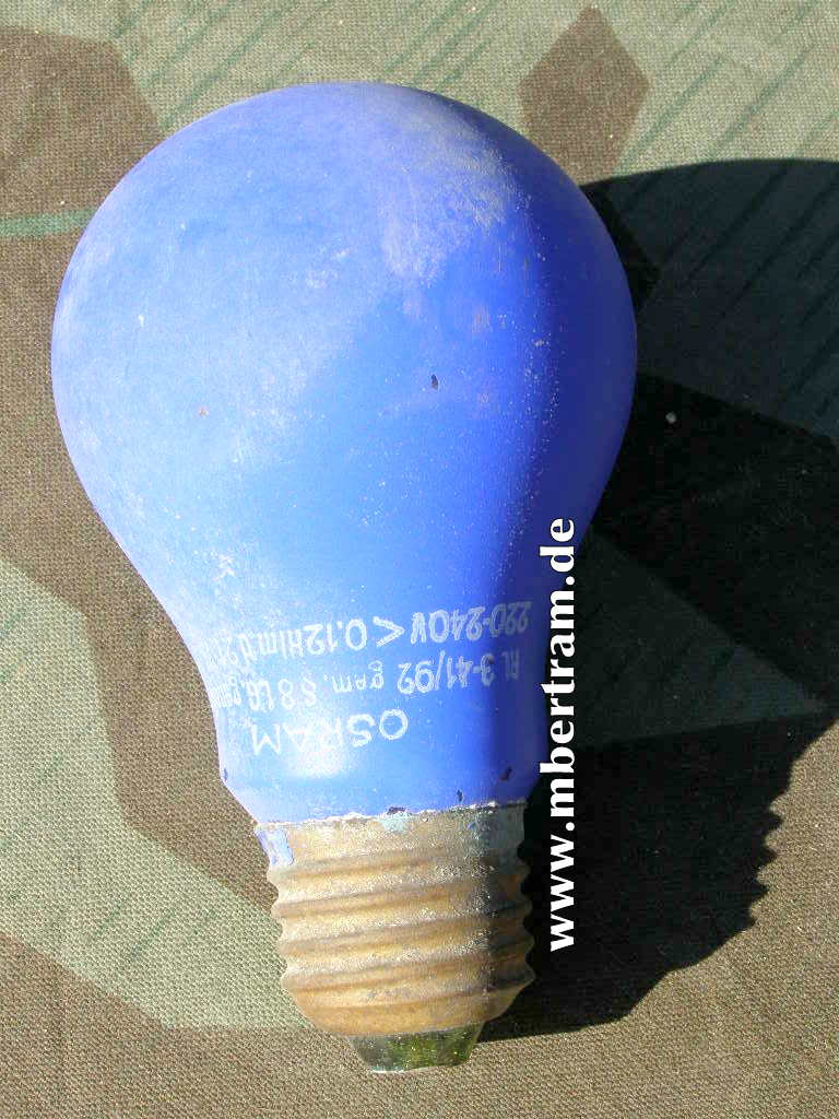 13551-3 Osram Luftschutz Lampe, 25 W, Verpackung, Anleitung