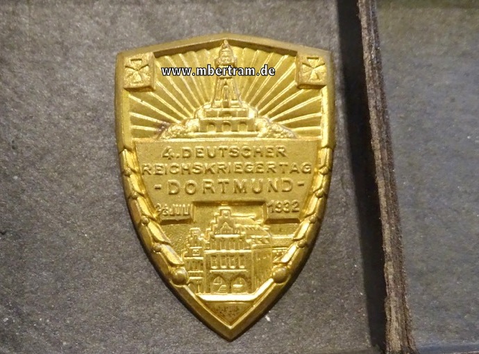 4. Deutscher Reichskriegertag Dortmund 02/03 Juli 1932