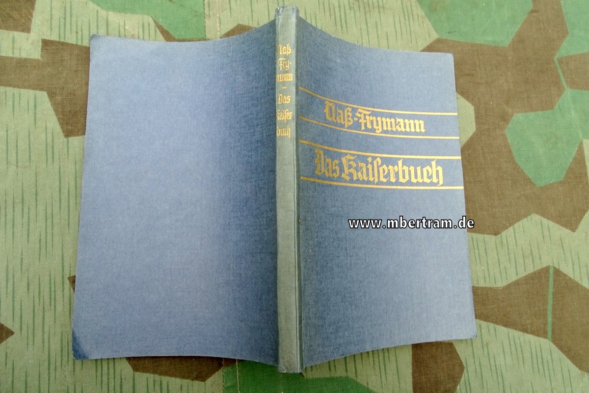 Claß-Frymann: Das Kaiserbuch - Taschenbuch,  1935
