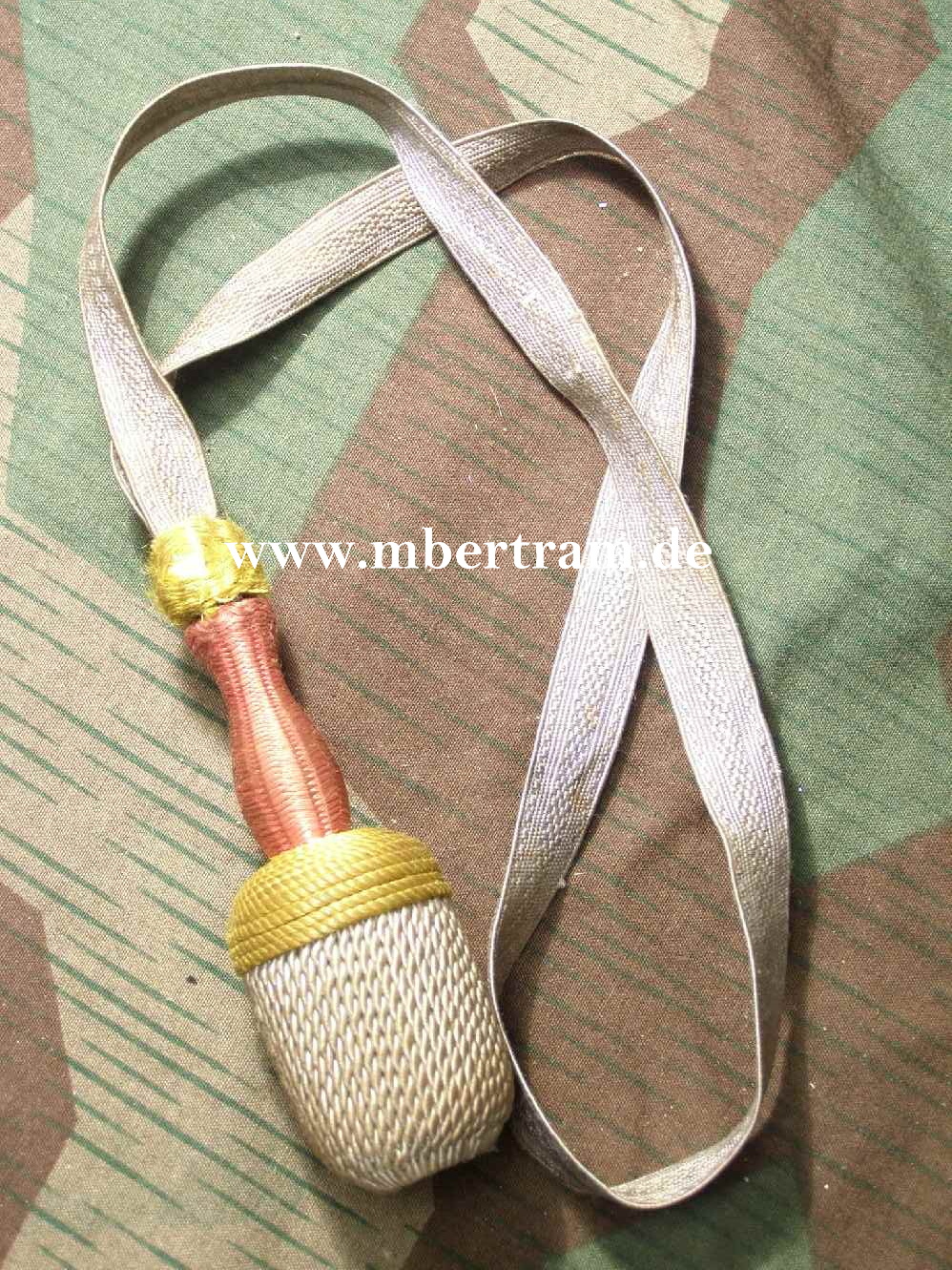 Wehrmacht/ Reichswehr  Troddel f. Seitengewehr gelb-rot-gelb