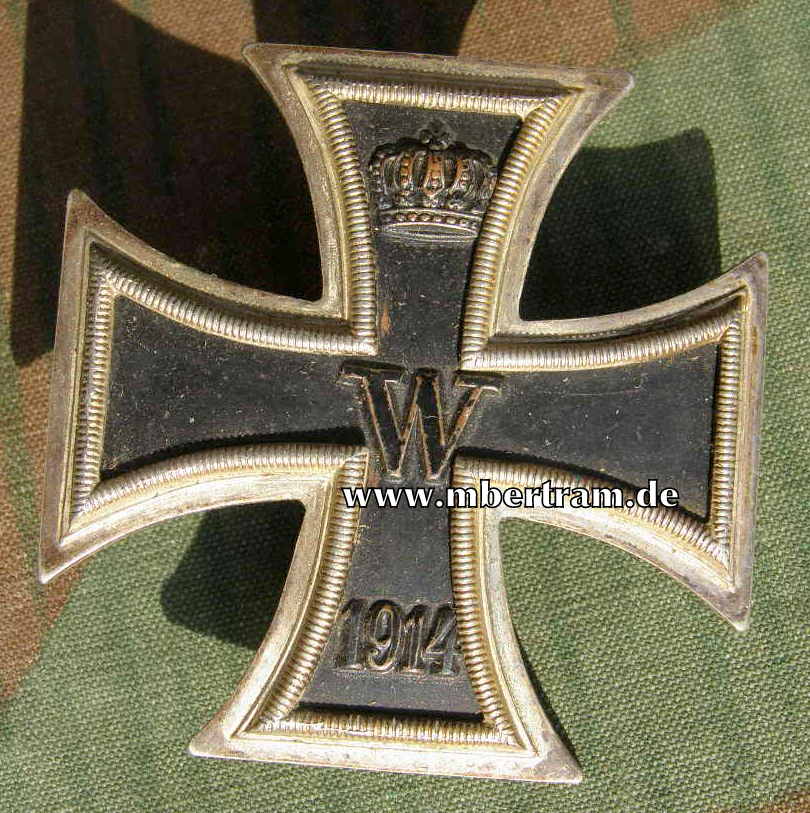 Eisernes Kreuz 1. Klasse 1914. Schraubgewinde. Eisenkern
