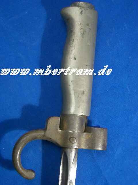 Frankreich Lebel Bajonett M 1886, 2 .Mod. 4-kannt Klinge