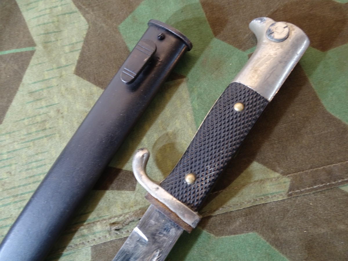 Aufpflanzbares Artillerie oder Flak oder Sturmgeschütz Extra Seitengewehr KS 98 