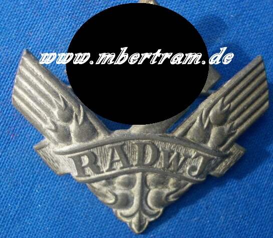 RAD weiblichen Jugend , Brosche für Kriegshilfsdienst