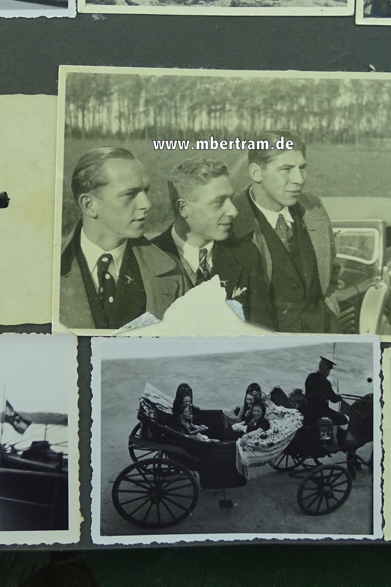 12371-302 Umfangreicher Nachlass Ju 52 Bordschütze, DK Gold, LW Pokal, Legion Condor, Alben....