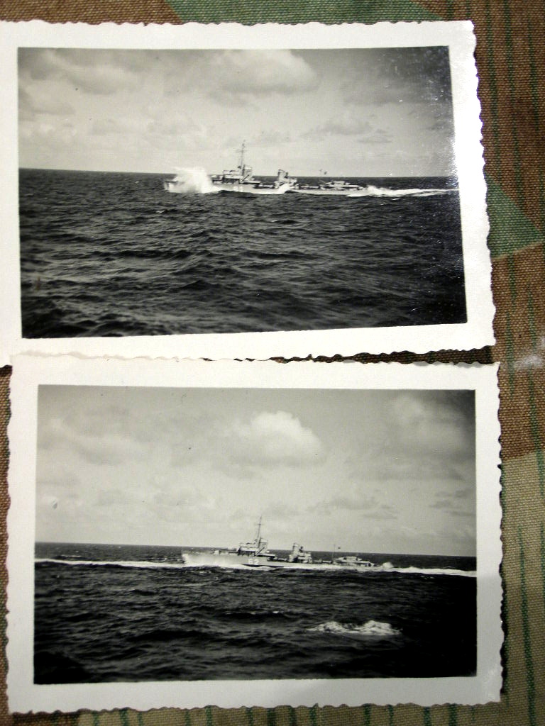 Kriegsmarine Schiffe in Fahrt "81", " 62" Torpedoboote?