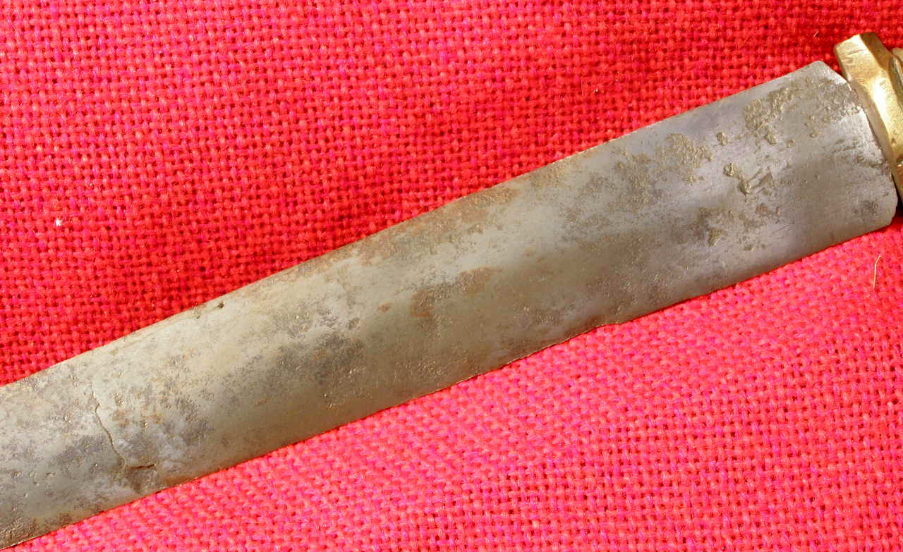10348-5 Hirschfänger, wahrscheinlich deutsch um 1800.