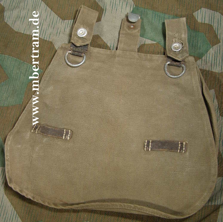 Brotbeutel Wehrmacht 2. Weltkrieg. Feldgrau um 1942/43