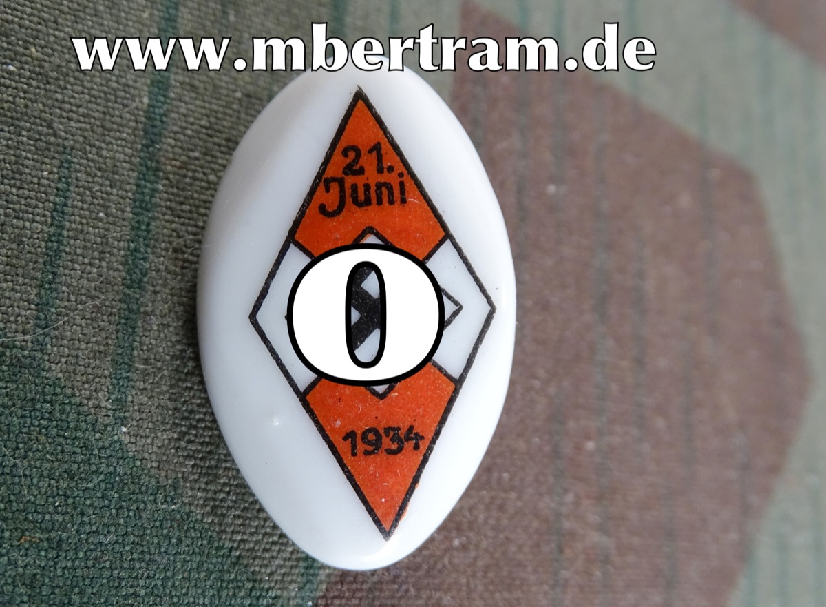 Hitler-Jugend (HJ) , Siegernadel " 1934 " der HJ-Reichssportwettkämpfe