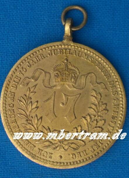 75 Jahr Jubiläumsfeier des 4. Westfälischen Inf. Rgt. No. 17
