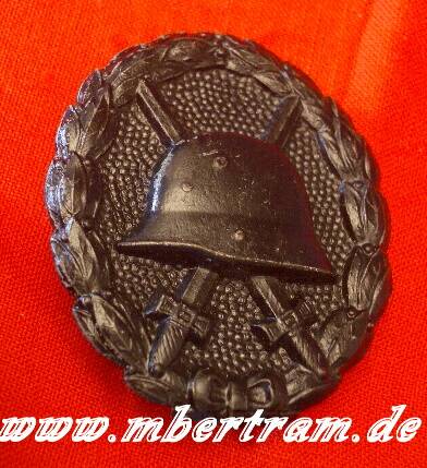 VERWUNDETEN ABZEICHEN IN SCHWARZ 1914-1918