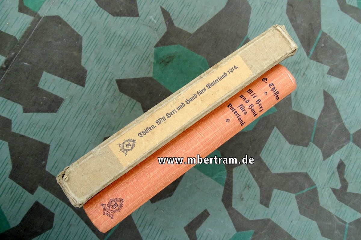 15807-2 Mit Herz und Hand fürs Vaterland, Zeitbilder des Weltkriegs 1914, mit Schuber