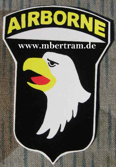 Replik: US ARMY HELMEMBLEM - "101st AIRBORNE "