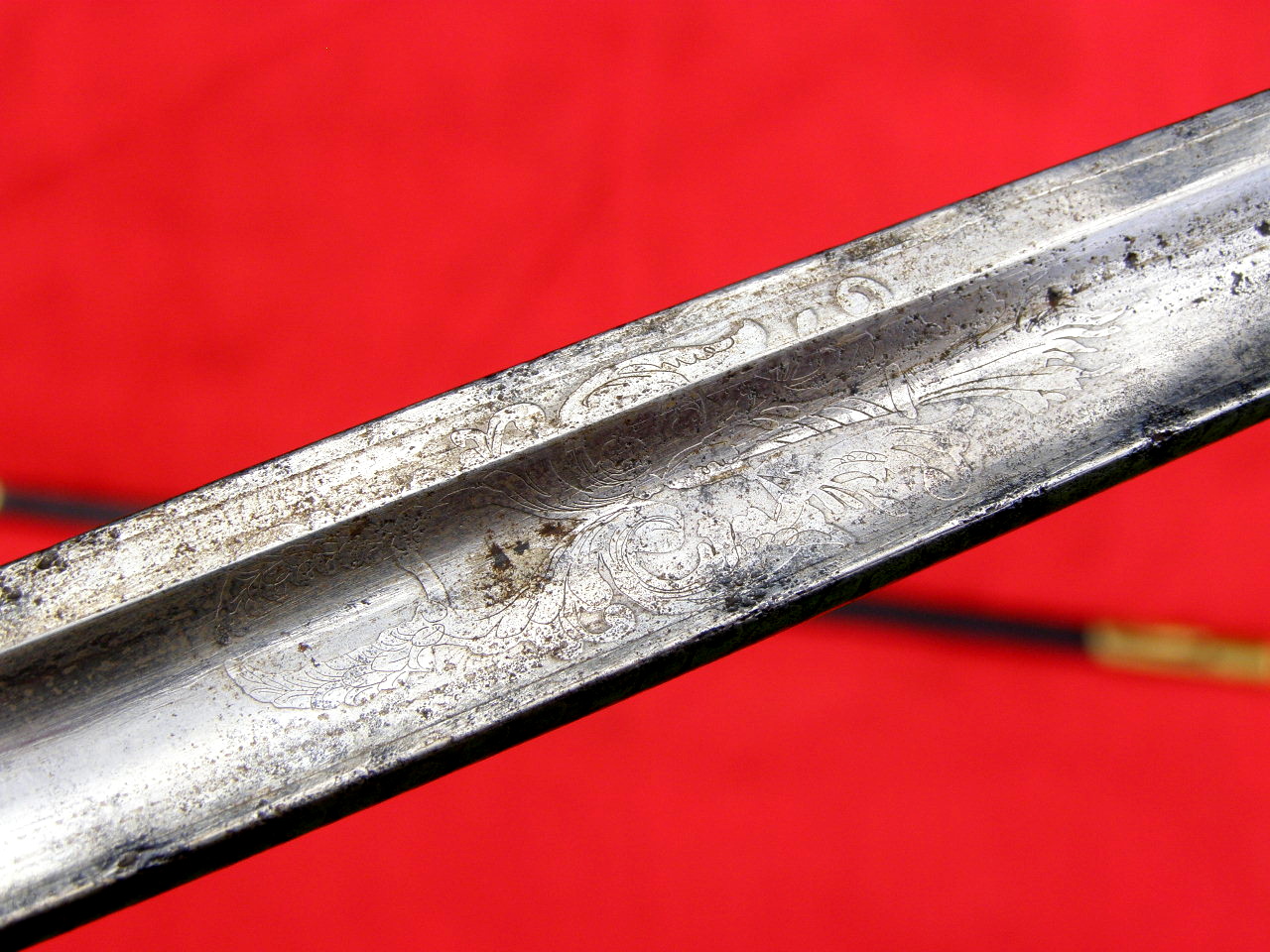 10354-12 Preußen IOD alter Art , schlanke Klinge, Hohlkehle, Ätzung
