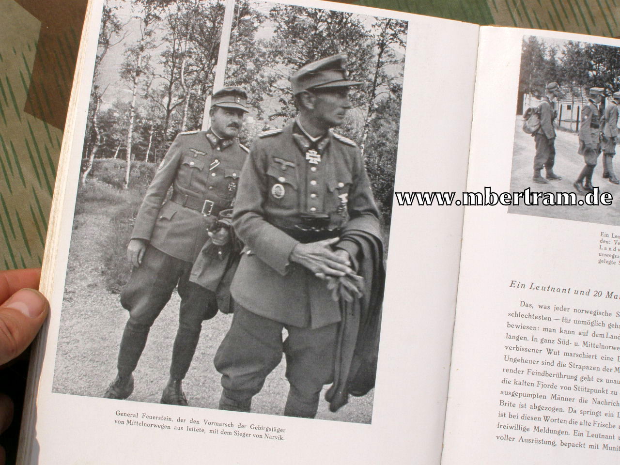 11624-16 Böttger, Gerd: Narvik im Bild. 127 Abb. 1943. 151 S.
