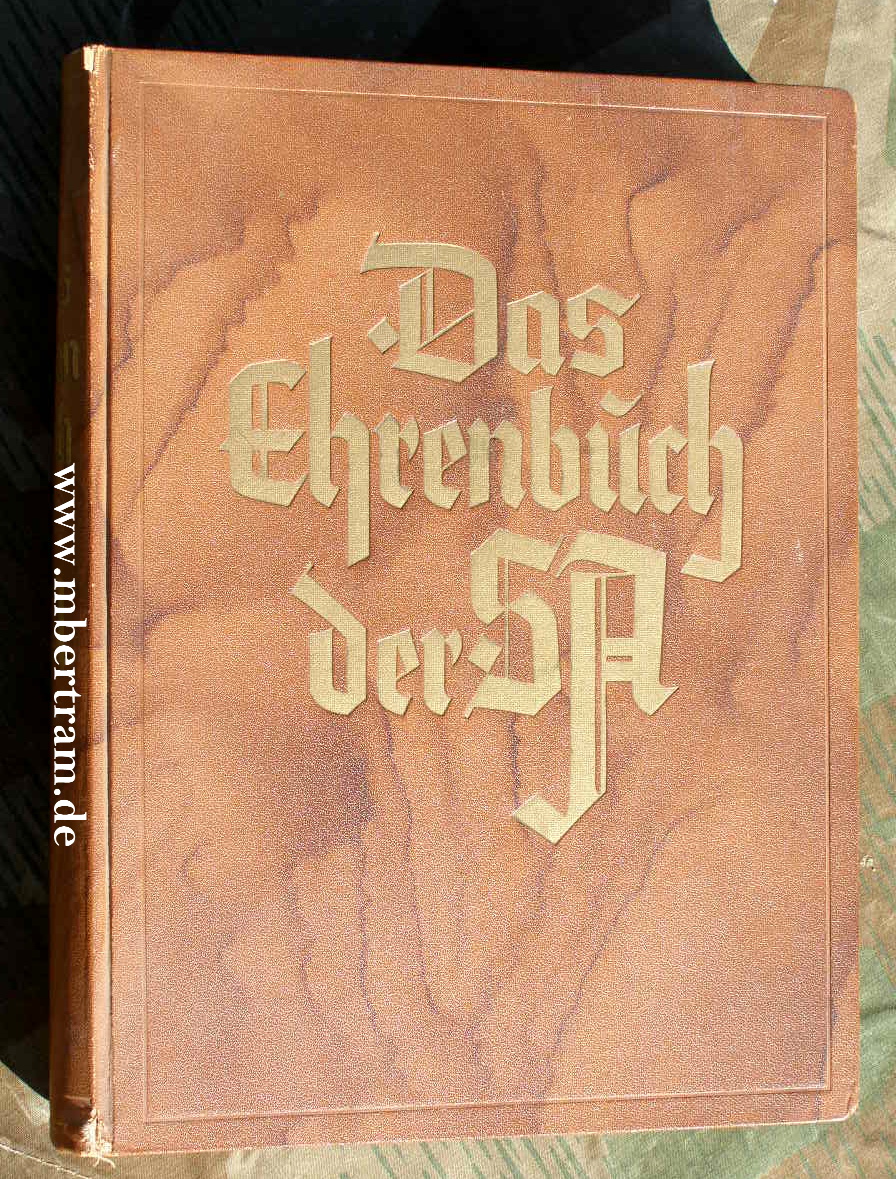 Koch, Karl: Das Ehrenbuch der SA.1934, 320 S. ca.1,2kg