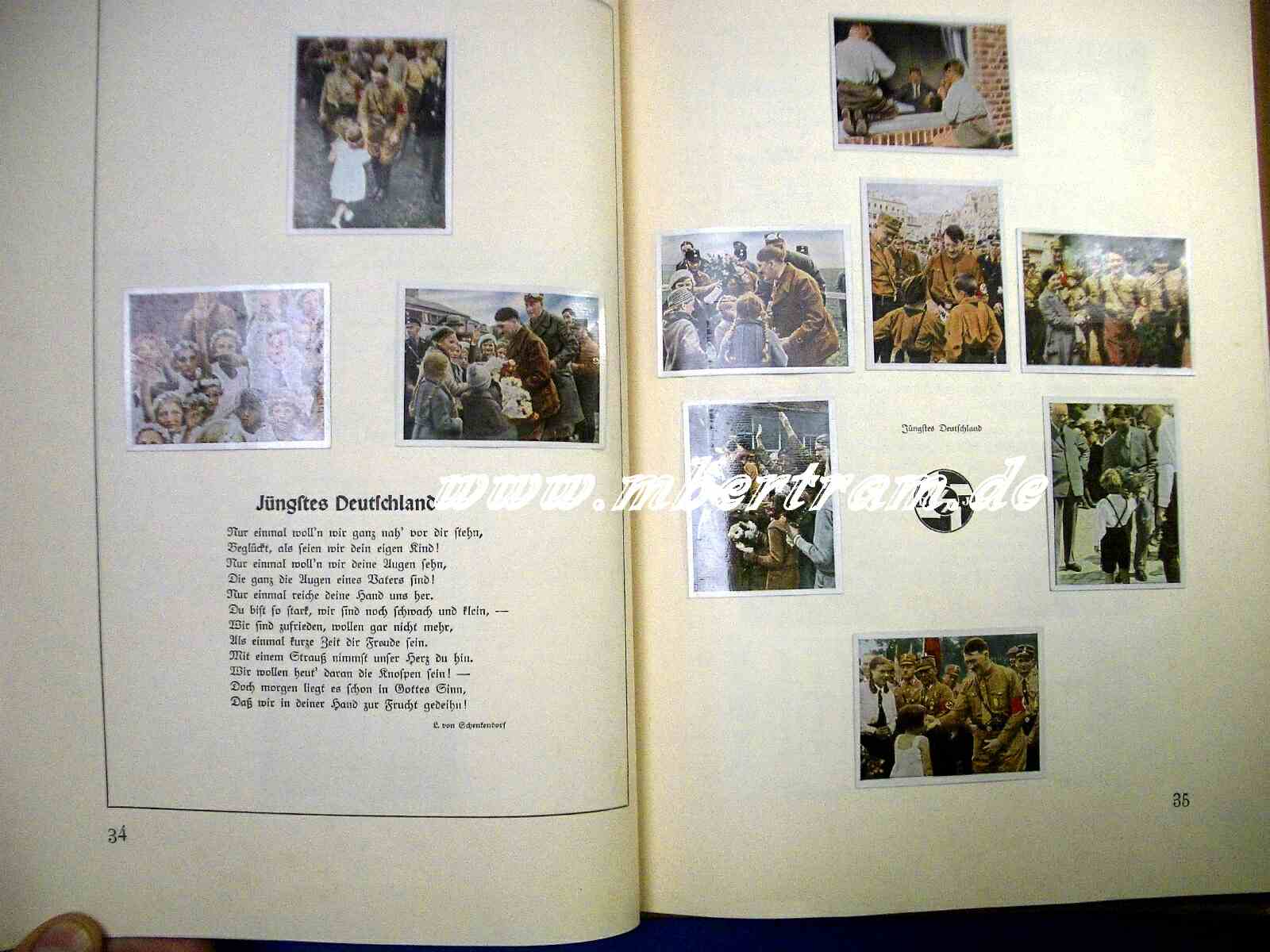 Kampf ums Dritte Reich, Altona,1933, original Schuber
