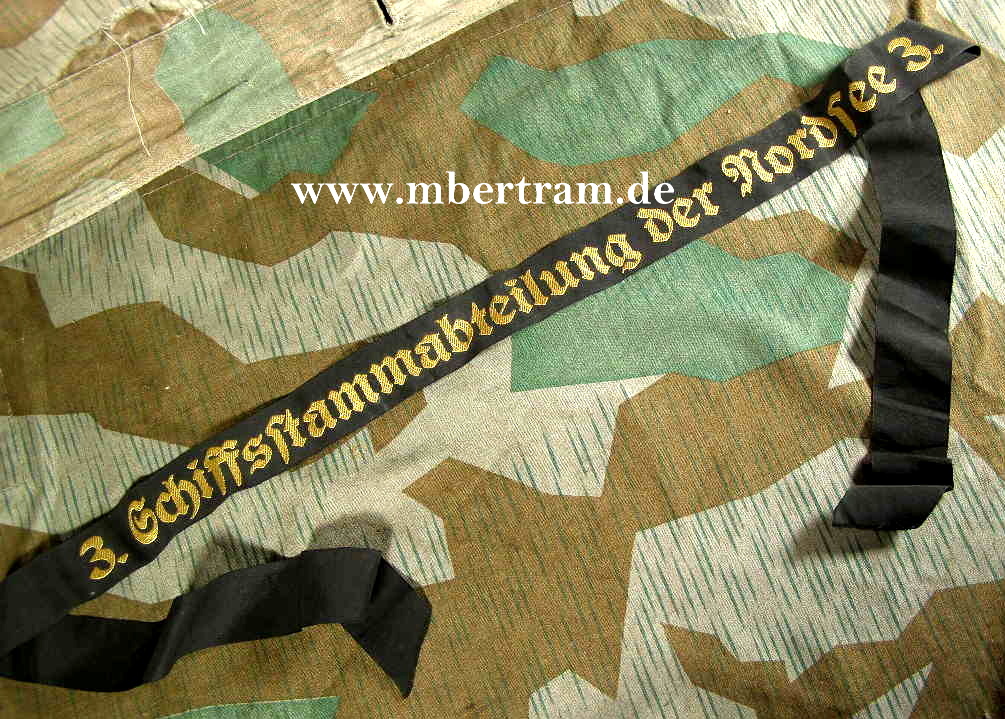 Mützenband KM: 3. Schiffsstammabteilung der Nordsee
